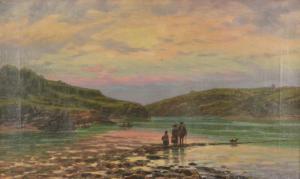 PRATER William 1873-1911,Crossing the Gannel,David Lay GB 2017-01-26