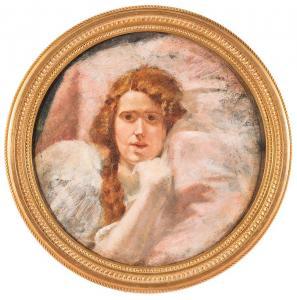 PRATI Eugenio 1842-1907,Figura di donna,Gregory's IT 2018-11-28