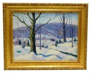 PRATT Emmett Arthur 1884-1978,Winter landscape,Winter Associates US 2016-05-16