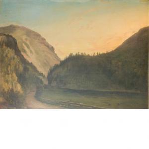 PRATT Henry Cheever,Lake in the Clouds, Notch of the White Mountians,William Doyle 2012-09-19