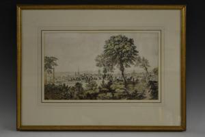 PRATT Henry Lark,Derby from the New Uttoxeter Road,Bamfords Auctioneers and Valuers 2016-10-26