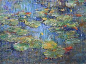 PRATT Jeffrey 1940,A pond with water lilies,Woolley & Wallis GB 2023-12-13