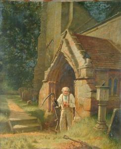 PRATT John 1900-1900,The ChurchyardAttendant,Dreweatt-Neate GB 2007-11-29