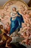 PRECIADO DE LA VEGA Francisco 1713-1789,La Purísima rodeada de ángeles,Duran Subastas ES 2012-12-19