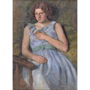 PREECE Patricia 1900-1971,Portrait of a young lady,Dreweatts GB 2018-07-18