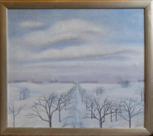 PREGEL Alexandra Nicholaeva 1907-1984,Winter Scene,1948,Lots Road Auctions GB 2021-05-09