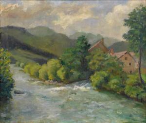 PREGLER GRUNDELER Irene 1874-1945,Im alten Landhaus,Palais Dorotheum AT 2013-12-05