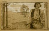 PREISLER Jan,The Heading from Gamm’’’’’’’’s Essay on J. Ruskin,1899,Palais Dorotheum 2012-03-10