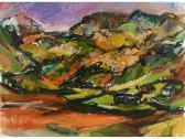 PRENDERGAST Peter 1946-2007,THE NANT FFRANCON VALLEY,1992,Lawrences GB 2015-10-16