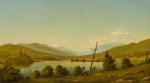 PRENTICE Levi Wells,Adirondack Lake with Blue Mountain in the Distance,Shannon's 2023-10-26