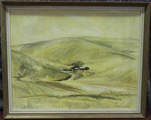 PRENTICE Patricia,Farmstead in a Rolling Landscape,20th century,Tooveys Auction GB 2022-01-18