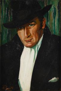 PRESCOTT Charles Barrow 1870-1932,Portrait of a gentleman in a hat; P,Bellmans Fine Art Auctioneers 2023-08-01