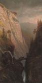 PRESS Otto 1800-1800,A carriage crossing a gorge on the Via Mala,Christie's GB 2007-03-14