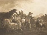 PRESTEL Marie Catherine 1747-1794,Ruhende Schafe in Landschaft m,1792,Jeschke-Greve-Hauff-Van Vliet 2016-12-09