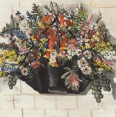 PRESTON Margaret Rose 1875-1963,Native Flowers and Geebungs,1938,Menzies Art Brands AU 2008-06-18