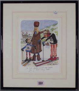 PRESTON Oliver,A limited edition colour cartoon No12/850,Bellmans Fine Art Auctioneers 2019-11-16