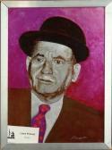 PREVOST L 1912-1998,Portrait d'homme au chapeau,Monsantic BE 2014-09-08
