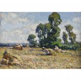 PREVOT VALERI Andre 1890-1930,Resting in the Hayfields,Clars Auction Gallery US 2022-02-20