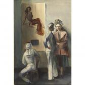PREZZI WILMA MARIA 1915-2000,"TwoSailors and a Model",Rago Arts and Auction Center US 2011-04-08
