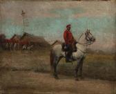 PRIANISHNIKOV Ivan Petrovich 1841-1909,Mounted Hussar,1889,Christie's GB 1999-07-14