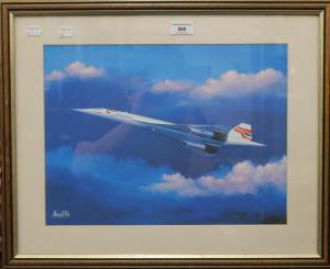 PRICE Barry G,Concorde,Rowley Fine Art Auctioneers GB 2020-08-29