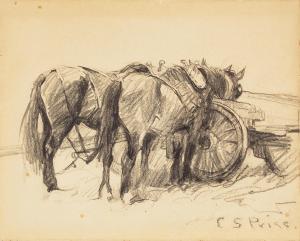 PRICE Clayton S 1874-1950,Two Horses by a Cart,Bonhams GB 2024-04-26