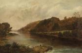 PRICE Edward 1801-1890,Landscape of England,1860,Mainichi Auction JP 2022-02-25