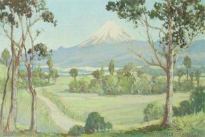 PRICE Fred A 1900-1900,Mt Egmont,International Art Centre NZ 2007-11-27