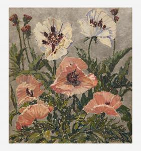 PRICE Mary Elizabeth 1877-1965,The Poppies (White and Pink),1932,Freeman US 2023-09-20