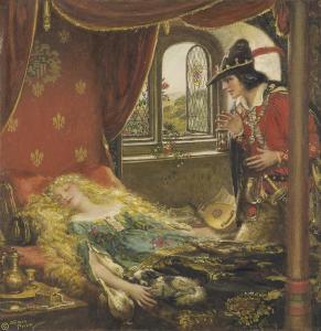 PRICE Norman Mills 1877-1951,The Sleeping Beauty.,1926,Swann Galleries US 2019-06-04