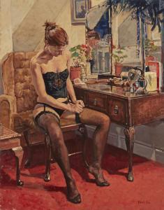 PRICE Richard 1962-2018,Woman at a vanity,Rosebery's GB 2023-06-06