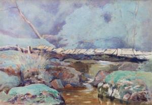 Price William Frederick 1880-1905,A bridge over a stream,Bellmans Fine Art Auctioneers GB 2018-04-18