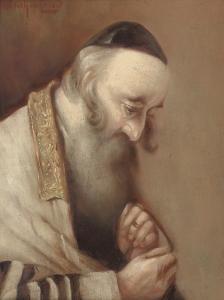 PRIECHENFRIED Alois Heinrich 1867-1953,A Rabbi,Christie's GB 2007-09-12