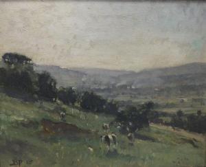 PRIESTMAN Gertrude 1800-1900,Cattle in an expansive landscape,Moore Allen & Innocent GB 2016-04-01