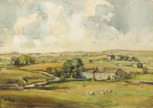 PRIESTMAN Gertrude 1800-1900,Rural landscape,1895,Rosebery's GB 2018-02-10