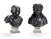 PRIEUR Barthelemy 1540-1611,Busts of a Roman Couple,Sotheby's GB 2021-06-17