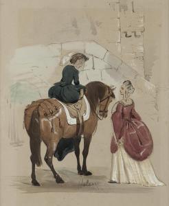 PRINCESS HELENA 1846-1923,FIGURE ON HORSEBACK,Lyon & Turnbull GB 2011-11-01