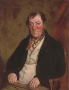 PRINGLE William J 1834-1858,Portrait of Mr W. Griffith, seated half-length, in,Christie's 2006-01-11