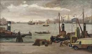PRINS Claas 1903-1968,A view of a harbour,Christie's GB 2011-03-08