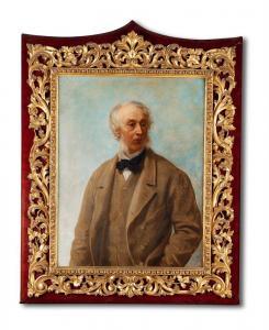 PRINSEP Valentine Cameron 1836-1904,PORTRAIT OF COLONEL HELY HUTCHINSON,Dreweatts GB 2021-11-16