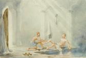 PRINSEP William 1794-1874,Four watercolours depicting Turkish Baths includin,Christie's 2001-06-07
