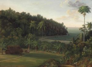 PRINSSAY Jenny 1801-1814,A view of a bay on the island of Martinique,1814,Christie's GB 2013-06-05