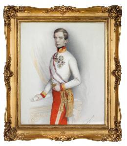 PRINZHOFER August 1817-1885,Emperor Francis Joseph I of Austria,1849,Palais Dorotheum AT 2019-06-18