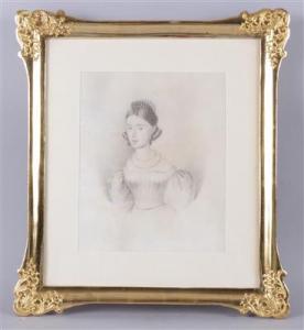 PRINZHOFER August 1817-1885,Portrait Caroline Rainer Harbach,Palais Dorotheum AT 2017-11-29