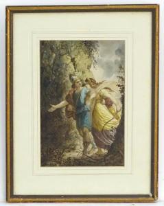 PRIOLO Francesco Paolo 1818-1892,Classical figures, possibly the mythological f,Claydon Auctioneers 2020-08-17
