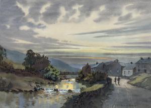 PRIOR Ebenezer John Wood 1914-1988,An Evening Stroll,David Duggleby Limited GB 2024-02-08