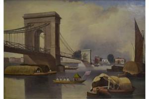 PRIOR William Henry 1812-1882,Hammersmith Bridge,Andrew Smith and Son GB 2015-05-19