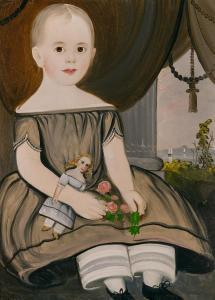 PRIOR William Matthew 1806-1873,Portrait of Elmira B. Wright,1850,William Doyle US 2023-11-08