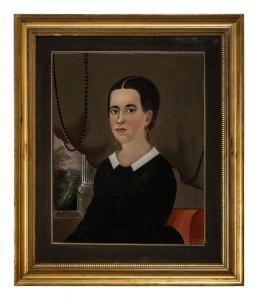 PRIOR William Matthew 1806-1873,Portrait of Mrs. Polly...,Hindman US 2023-11-03