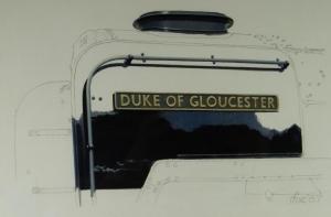 PRITCHARD IVOR,part study of the Duke of Gloucester locomotive en,1987,Rogers Jones & Co 2018-10-20